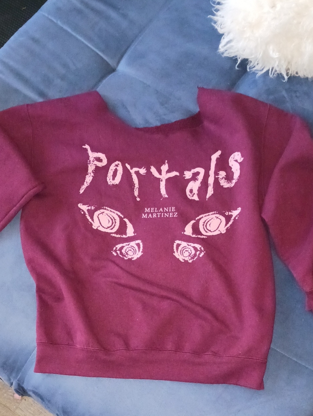 Melanie MARTINEZ Maroon 'Portals' Sweatshirt